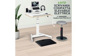 En_scriv compatta elettr bo+sgabello cosy
