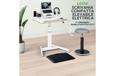 En_scriv compatta elettr bo+sgabello cosy