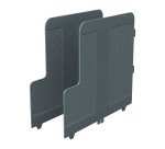 Trieur vertical Exacompta Modulotop Ecoblack gris foncé - Lot de 2 intercalaires supplémentaires