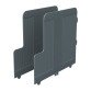 Trieur vertical Exacompta Modulotop Ecoblack gris foncé - Lot de 2 intercalaires supplémentaires