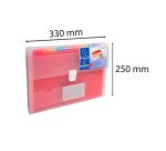 Trieur valisette polypropylène Exacompta Crystal 13 divisions