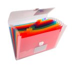 Trieur valisette polypropylène Exacompta Crystal 13 divisions