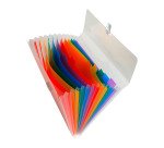 Trieur valisette polypropylène Exacompta Crystal 13 divisions