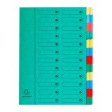 Trieur carte Exacompta Harmonika 24 divisions - Vert
