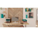 Lot de 4 corbeilles à courrier Exacompta Combo Styli Skandi coloris assortis