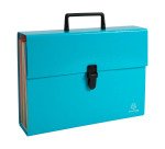 Trieur valisette à poignée Exacompta Aquarel 18 divisions coloris assortis