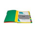 Trieur carte Exacompta Harmonika 24 divisions - Vert