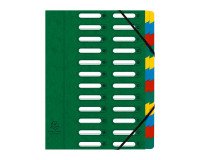 Trieur carte Exacompta Harmonika 24 divisions couelurs assorties