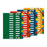 Trieur carte Exacompta Harmonika 24 divisions coloris assortis