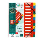 Trieur carte Exacompta Harmonika 24 divisions coloris assortis