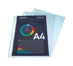 Pochettes perforées Exacompta  A4 polypropylène lisse 6/100e - Boite de 50