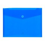 Pochette de rangement à scratch Exacompta 24 x 31,5 cm Bleu - Paquet de 5