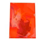 Chemise coin plastique Exacompta Premium A4 polypropylène 12/100e transparente couleurs assorties - Paquet de 10