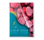 Chemise coin plastique Exacompta A4 polypropylène 12/100e transparente incolore - Paquet de 10