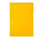 Chemise coin plastique Exacompta  A4 PVC 13/100e transparente - Paquet de 10