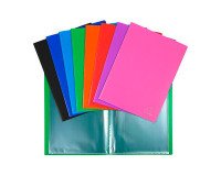 Document protector Opak Exacompta polypropylene 5/10E A4 80 pockets - 160 assorted colors views