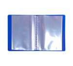 Protège-documents Opak Exacompta polypropylène 11 x 15 cm 20 pochettes - 40 vues coloris assortis