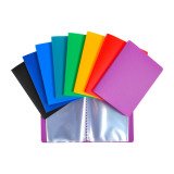 Showalbum Opak Exacompta polypropyleen 11 x 15 cm 20 hoesjes - 40 zichten assortiment