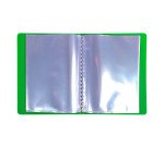 Protège-documents Opak Exacompta polypropylène 11 x 15 cm 20 pochettes - 40 vues coloris assortis