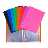 Protège-documents Opak Exacompta polypropylène 5/10E A4 100 pochettes - 200 vues couleurs assorties