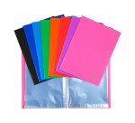 Protège-documents Opak Exacompta polypropylène 5/10E A4 20 pochettes - 40 vues couleurs assorties