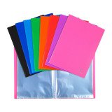 Protège-documents Opak Exacompta polypropylène 5/10E A4 20 pochettes - 40 vues couleurs assorties