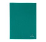 Protège-documents Opak Exacompta polypropylène 5/10E A4 20 pochettes - 40 vues couleurs assorties