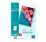 Chemise coin plastique Exacompta A4 polypropylène 12/100e transparente incolore - Paquet de 10