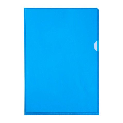 L-map plastic Exacompta A4 polypropyleen 13/100 transparant - Pakket van 100