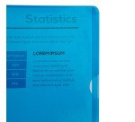 Chemise coin plastique Exacompta A4 polypropylène 13/100e - Paquet de 100