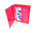 Chemise box translucide plastique personnalisable Exacompta Kreacover dos 4 cm