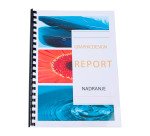 Baguette reliure anneaux plastique Exacompta 16 mm noir - Boite de 100