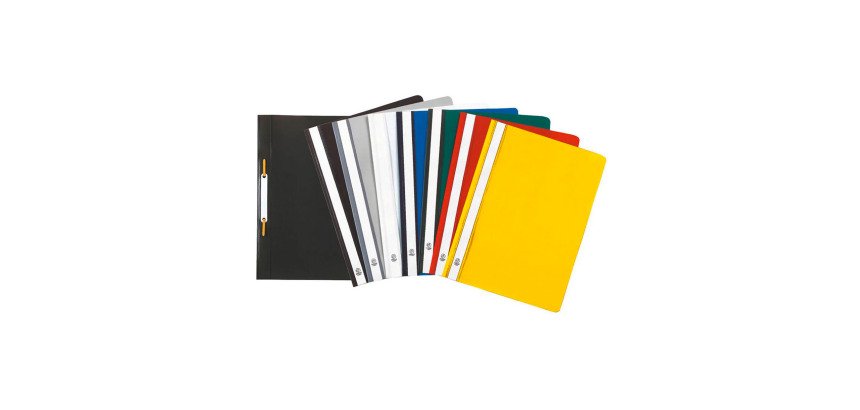 Chemise de présentation à lamelles Exacompta 22,7 x 30,3 cm