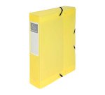 Chemise box plastique Exacompta Chromaline 25 x 33 cm dos 6 cm coloris assortis pastel