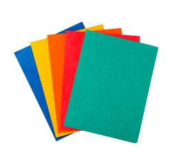 Exacompta 3-Flap Folder, 24 x 32 cm assorted colors