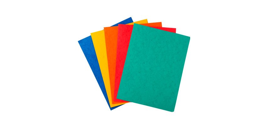 Exacompta 3-Flap Folder, 24 x 32 cm assorted colors