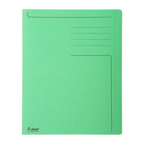 L-map hard papier Forever Exacompta met verschoven rand