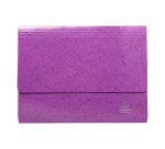 Chemise pochette Iderama à soufflet carte Exacompta 24 x 32 cm couleurs assorties