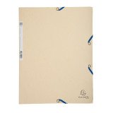 Chemise à élastique 3 rabats carton Exacompta Aquarel  24 x 32 dos 3 cm
