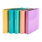 Classeur 4 anneaux cartonné Exacompta Aquarel A4 - Dos 4 cm couleurs assorties