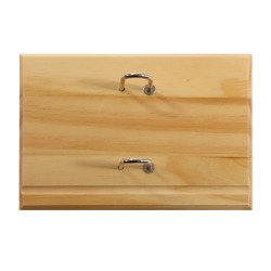 Houten sokkel 14,5 x 20 cm voor Bloc-pratic