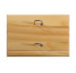 Houten sokkel 14,5 x 20 cm voor Bloc-pratic