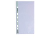 Pochettes perforées Exacompta Forever A4 polypropylène recyclé grainé 6/100e - Boite de 100