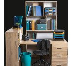 Pot à crayons Exacompta Pen Wave Neo Deco - Noir