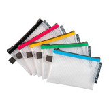Pochette de rangement à fermeture éclair A6 Exacompta coloris assortis