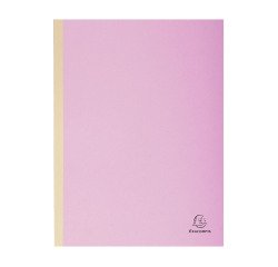 Chemise dossier à soufflet carte Exacompta dos toilé 24 x 32 cm couleur - Paquet de 25