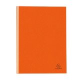 Chemise mit Faltentasche Exacompta Leinwandrücken 24 x 32 cm orange - Packung mit 25