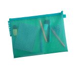 Pochette de rangement à fermeture éclair A4 Exacompta Chromaline coloris assortis pastel