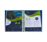 Pochettes perforées Exacompta Forever A4 polypropylène recyclé grainé 6/100e - Boite de 100