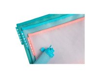 Opbergmap met ritssluiting voor A4-formaat Exacompta Chromaline in verschillende pastelkleuren